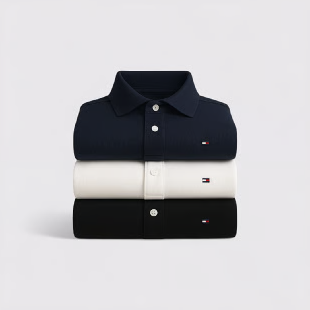 3 Tommy Polo Shirts