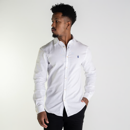 3 Classic Long-Sleeved Ralph L Oxford Shirts